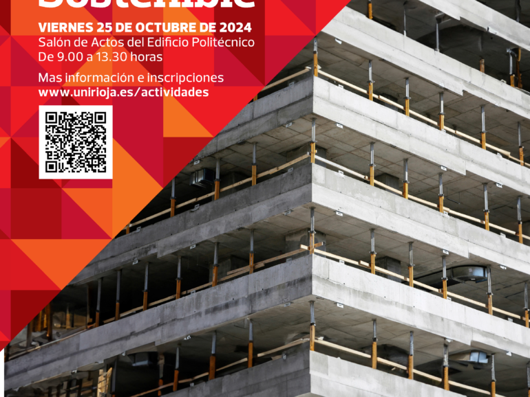 La directora general de la ARIC participa en la XII Jornada Construcción Sostenible de la Universidad de La Rioja