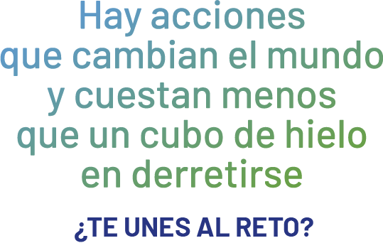 CUBO DE HIELO frase