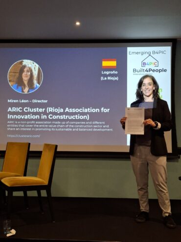 ARIC se incorpora a la red europea Built4People Innovation Cluster Network (B4PIC) como Clúster Emergente